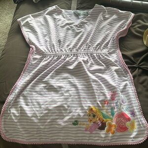 Rapunzel swimsuit coverup size 7/8